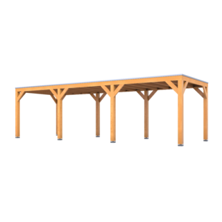 Douglas overkapping 307x869cm Verando, Living